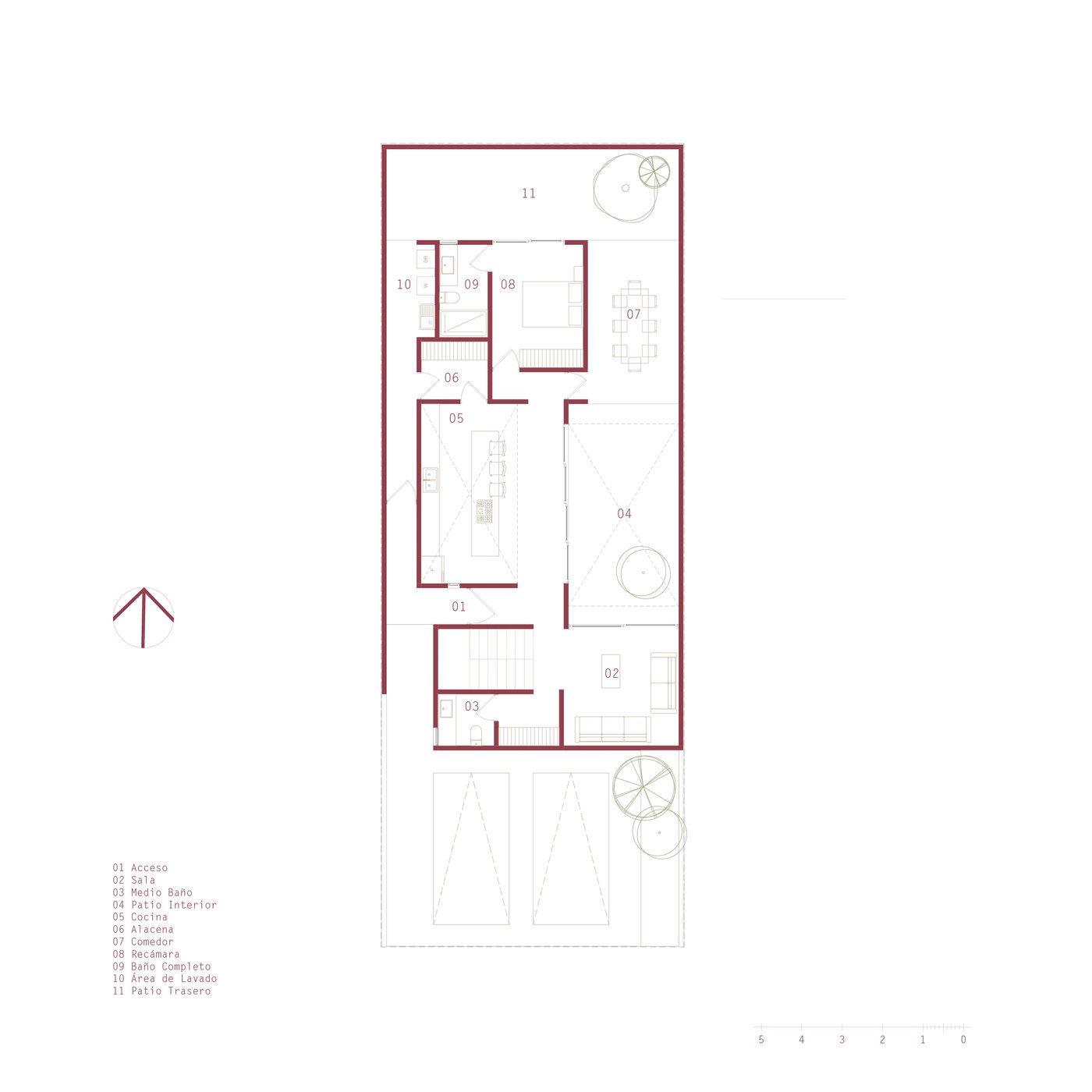 Casa RE — planta baja